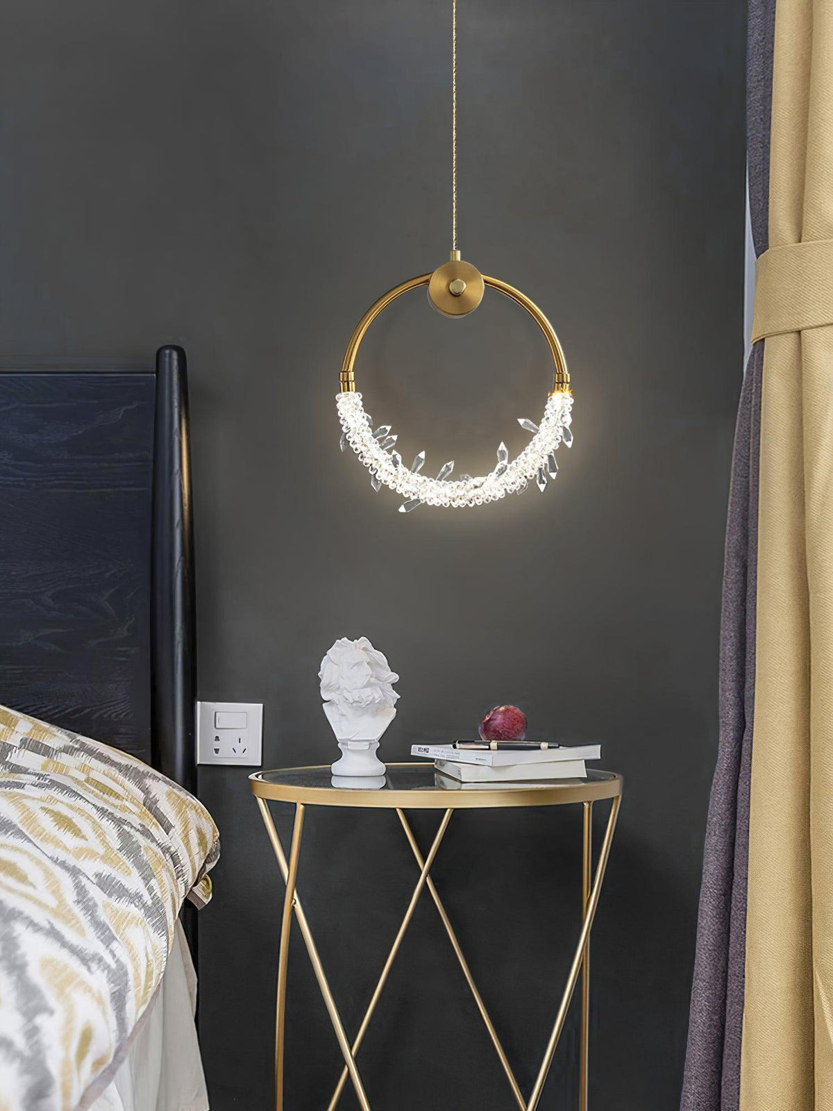 Lustre Elegante Kristall-Pendelleuchte