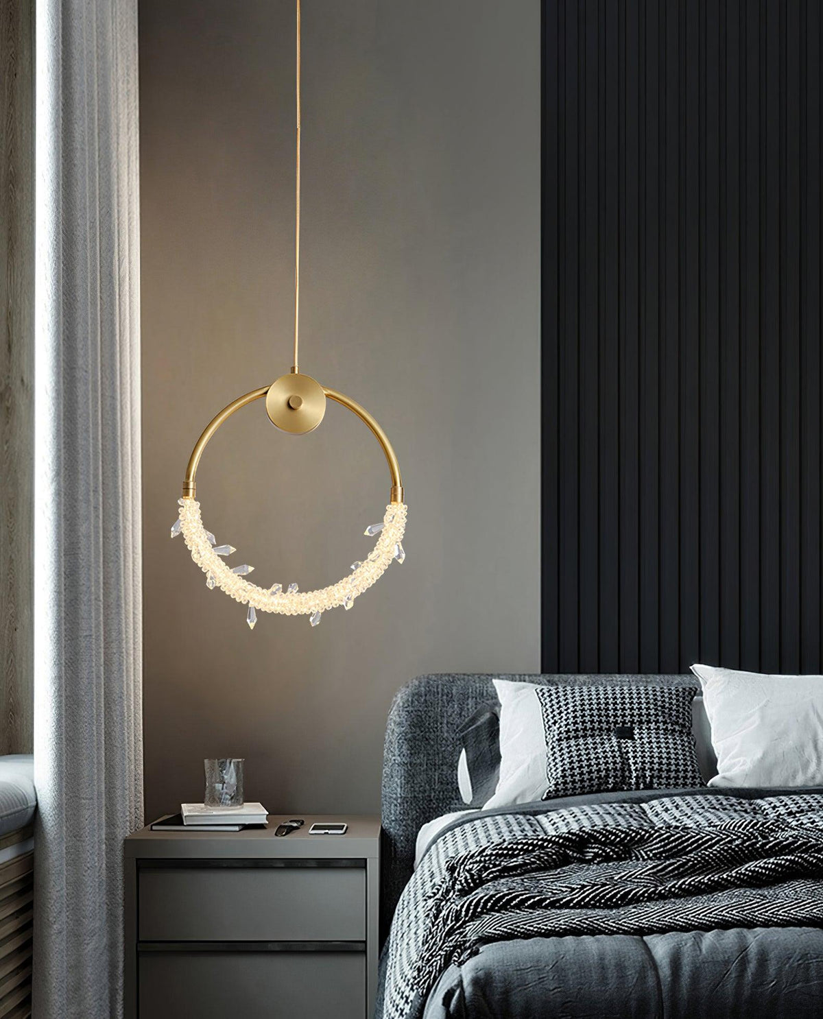 Lustre Elegante Kristall-Pendelleuchte