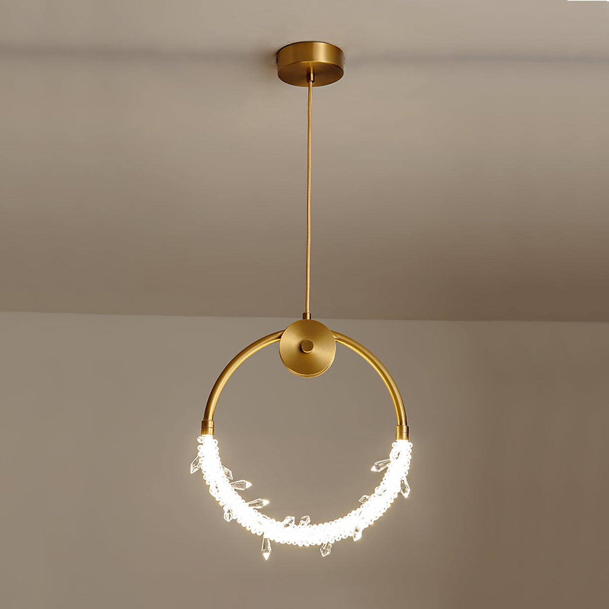 Lustre Elegante Kristall-Pendelleuchte