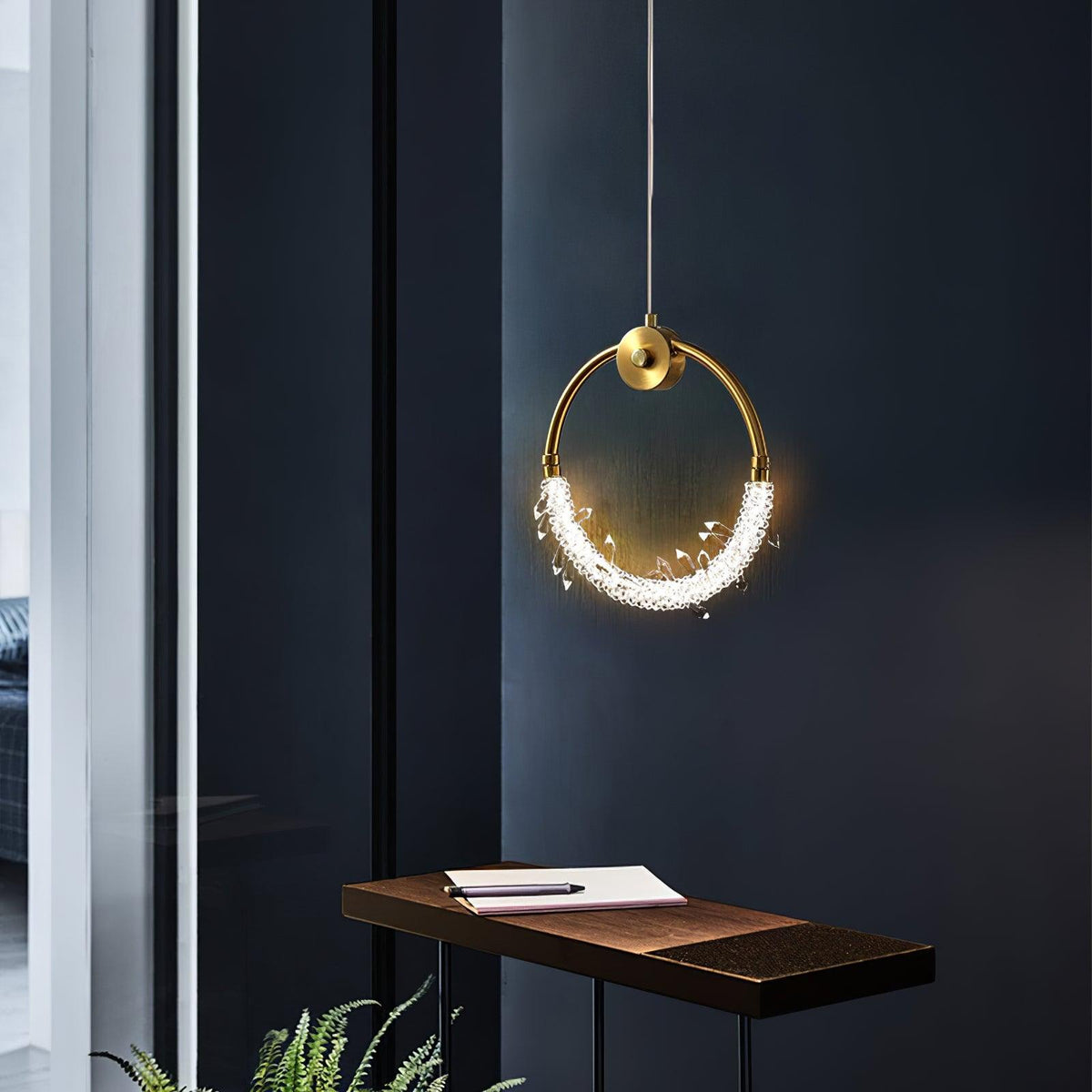 Lustre Elegante Kristall-Pendelleuchte