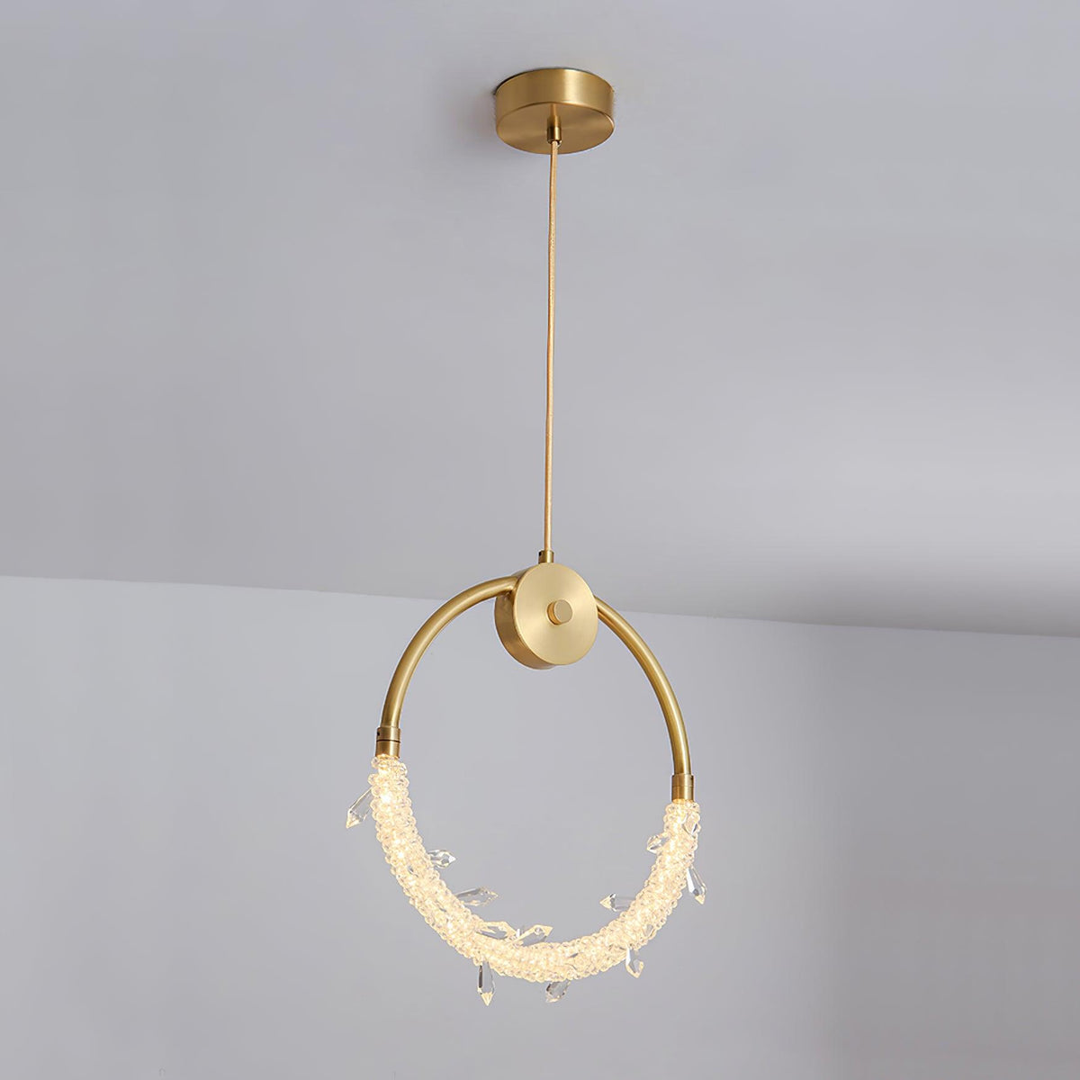 Lustre Elegante Kristall-Pendelleuchte
