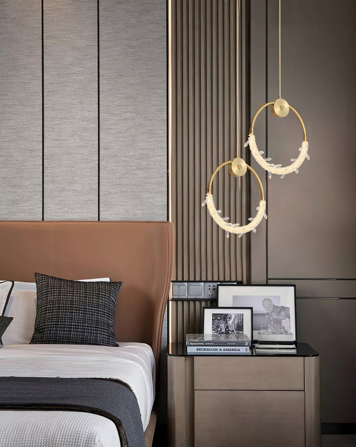 Lustre Elegante Kristall-Pendelleuchte