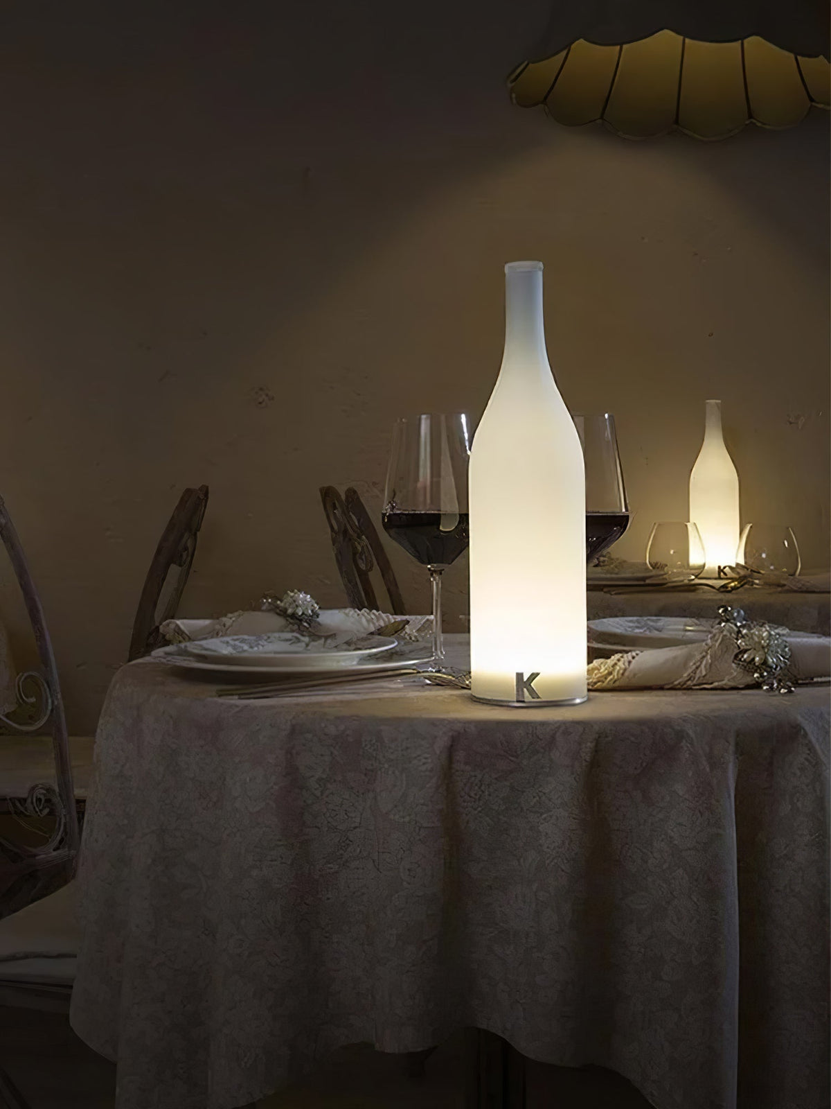 Vino Tischleuchte mit integriertem Akku