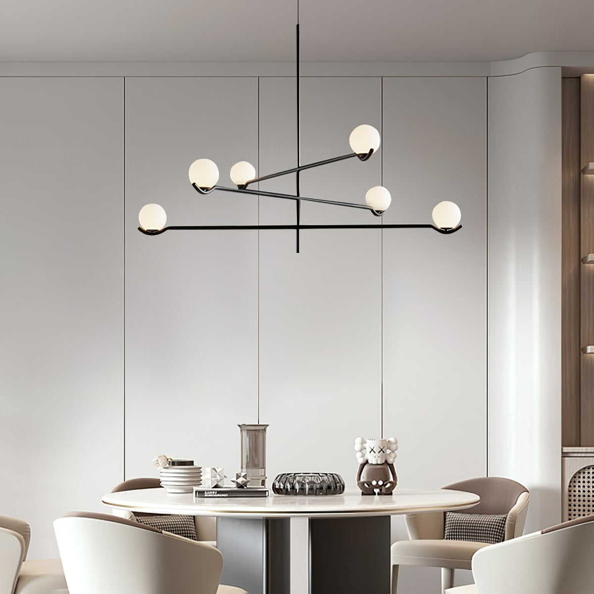 Bora Minimalistische Pendelleuchte aus Glas