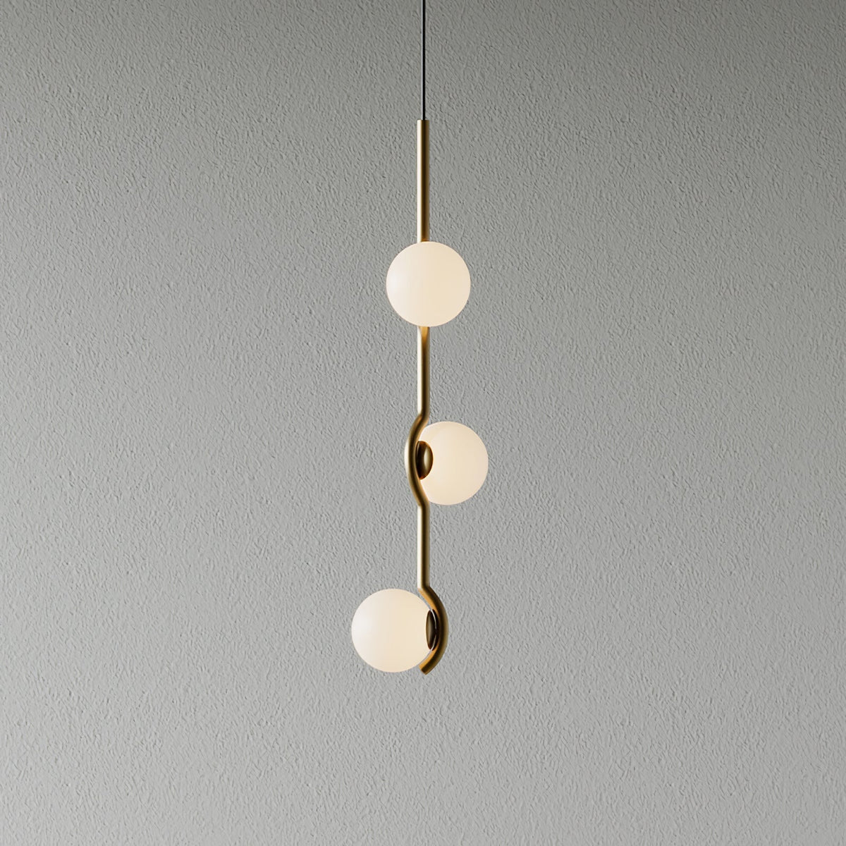 Bora Minimalistische Pendelleuchte aus Glas