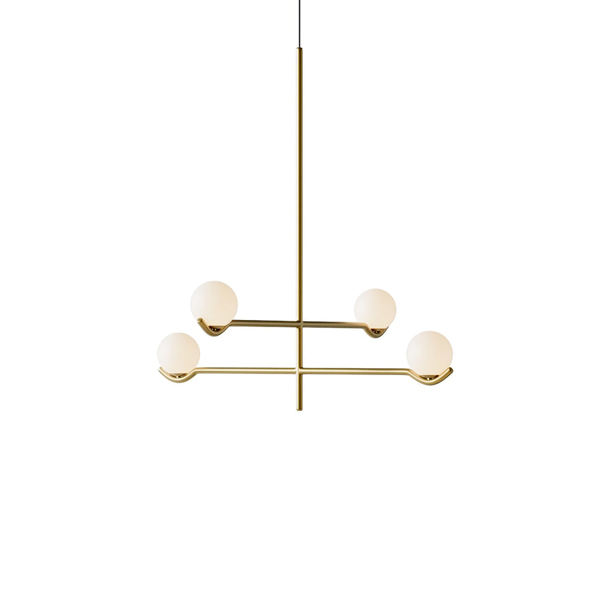 Bora Minimalistische Pendelleuchte aus Glas