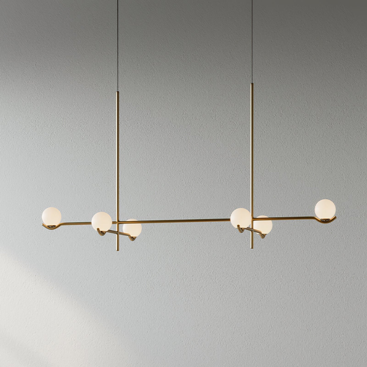 Bora Minimalistische Pendelleuchte aus Glas