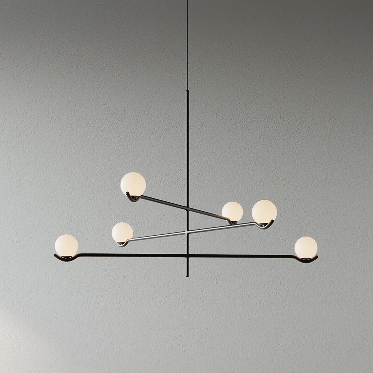 Bora Minimalistische Pendelleuchte aus Glas