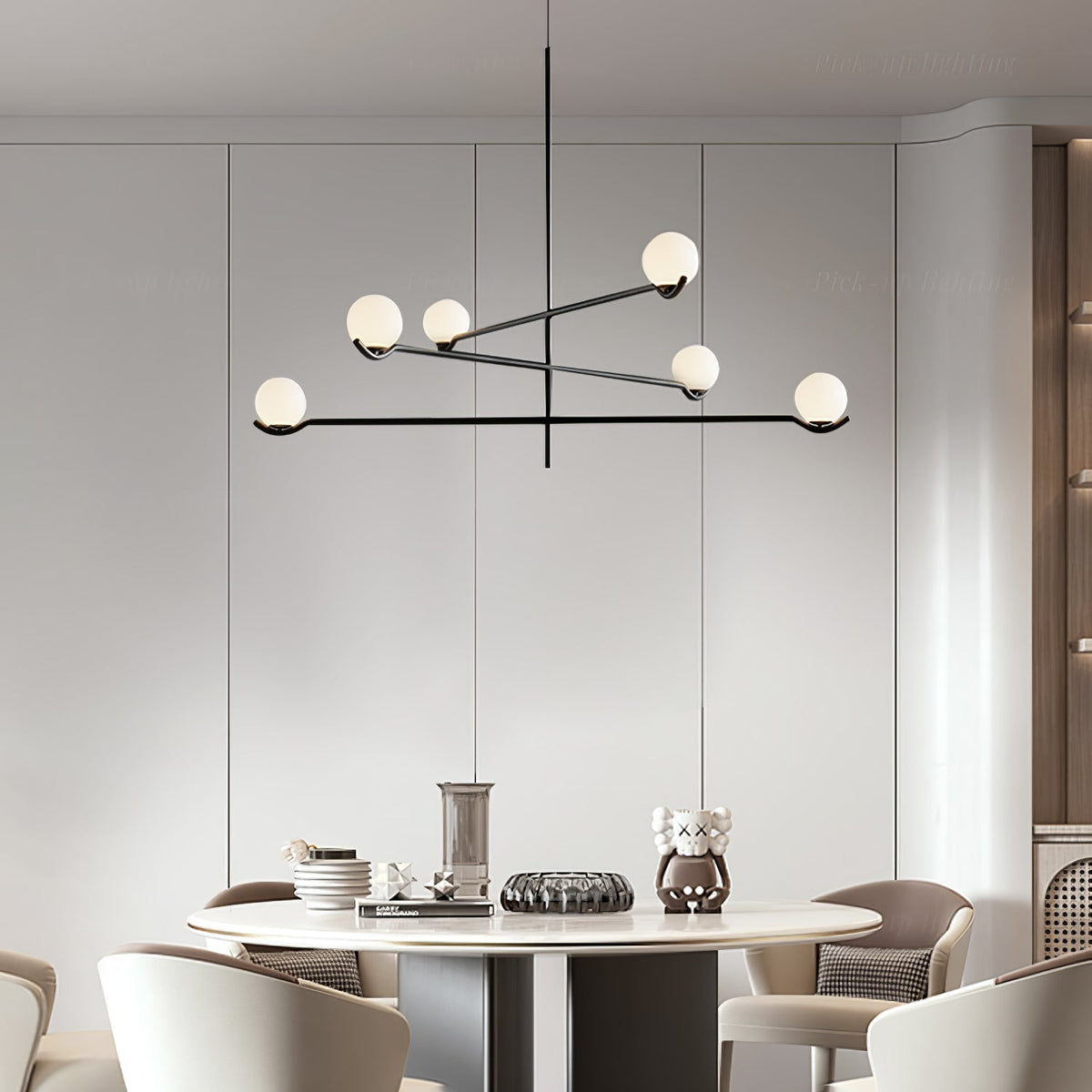 Bora Minimalistische Pendelleuchte aus Glas