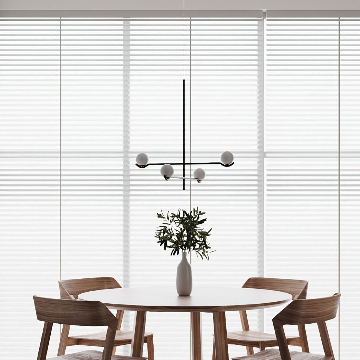 Bora Minimalistische Pendelleuchte aus Glas