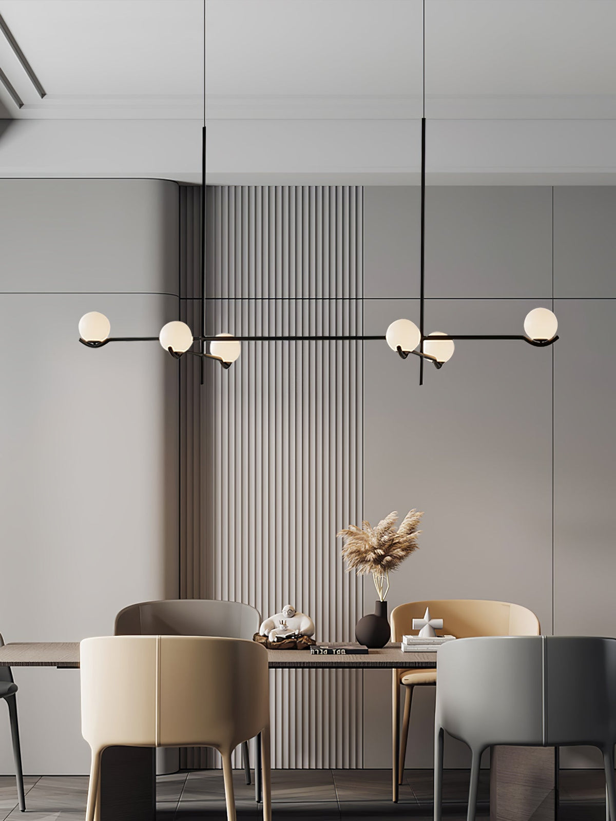 Bora Minimalistische Pendelleuchte aus Glas