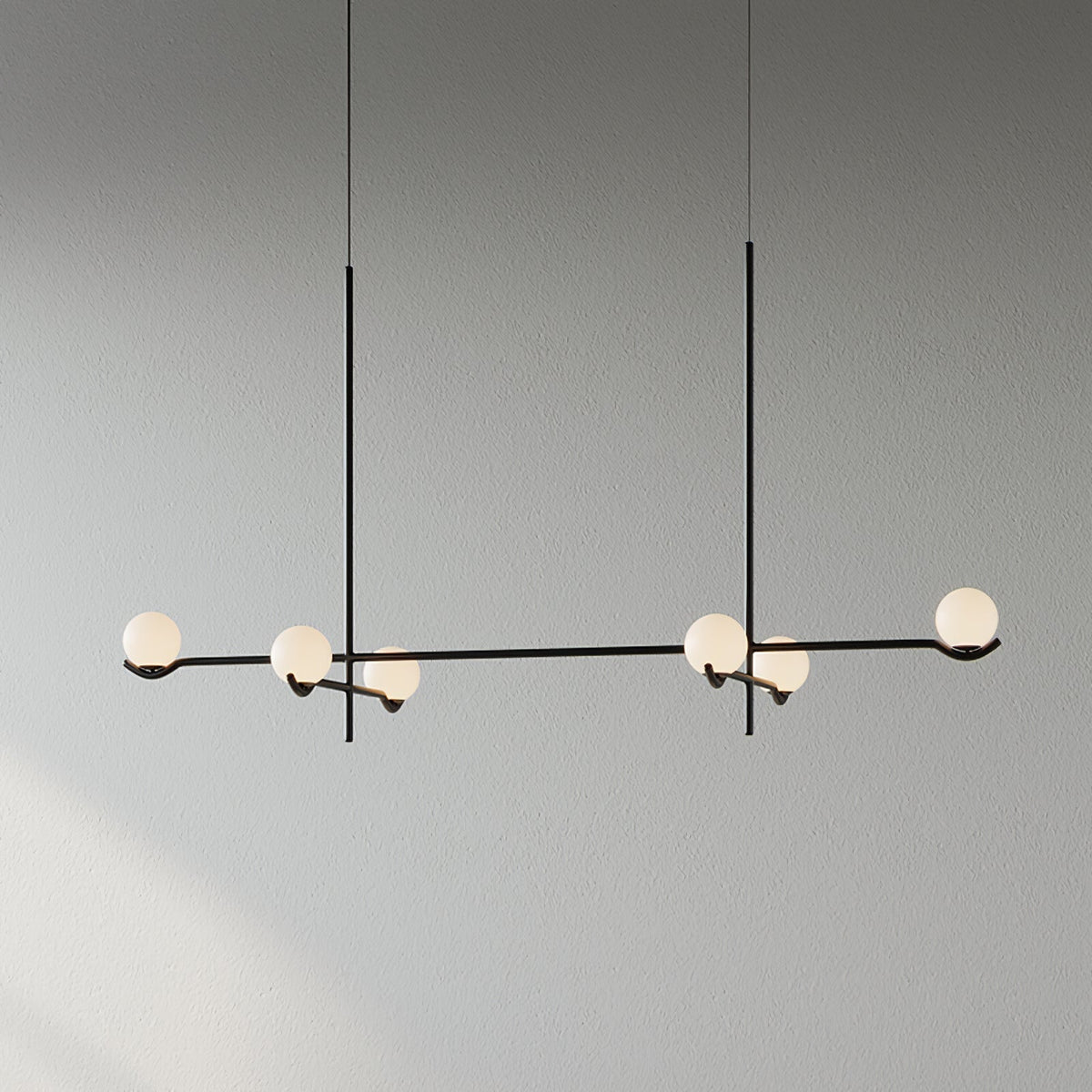 Bora Minimalistische Pendelleuchte aus Glas