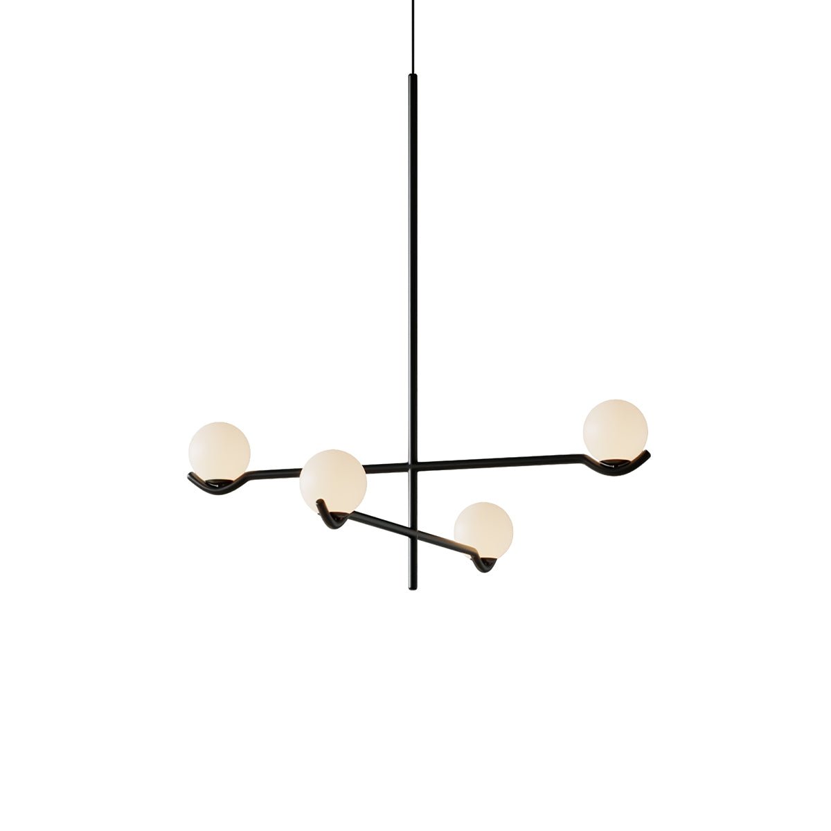 Bora Minimalistische Pendelleuchte aus Glas