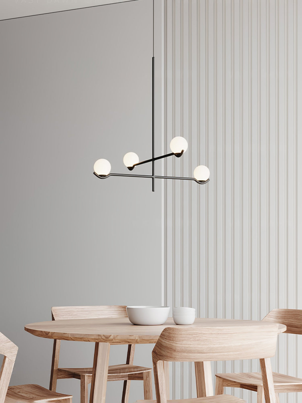 Bora Minimalistische Pendelleuchte aus Glas