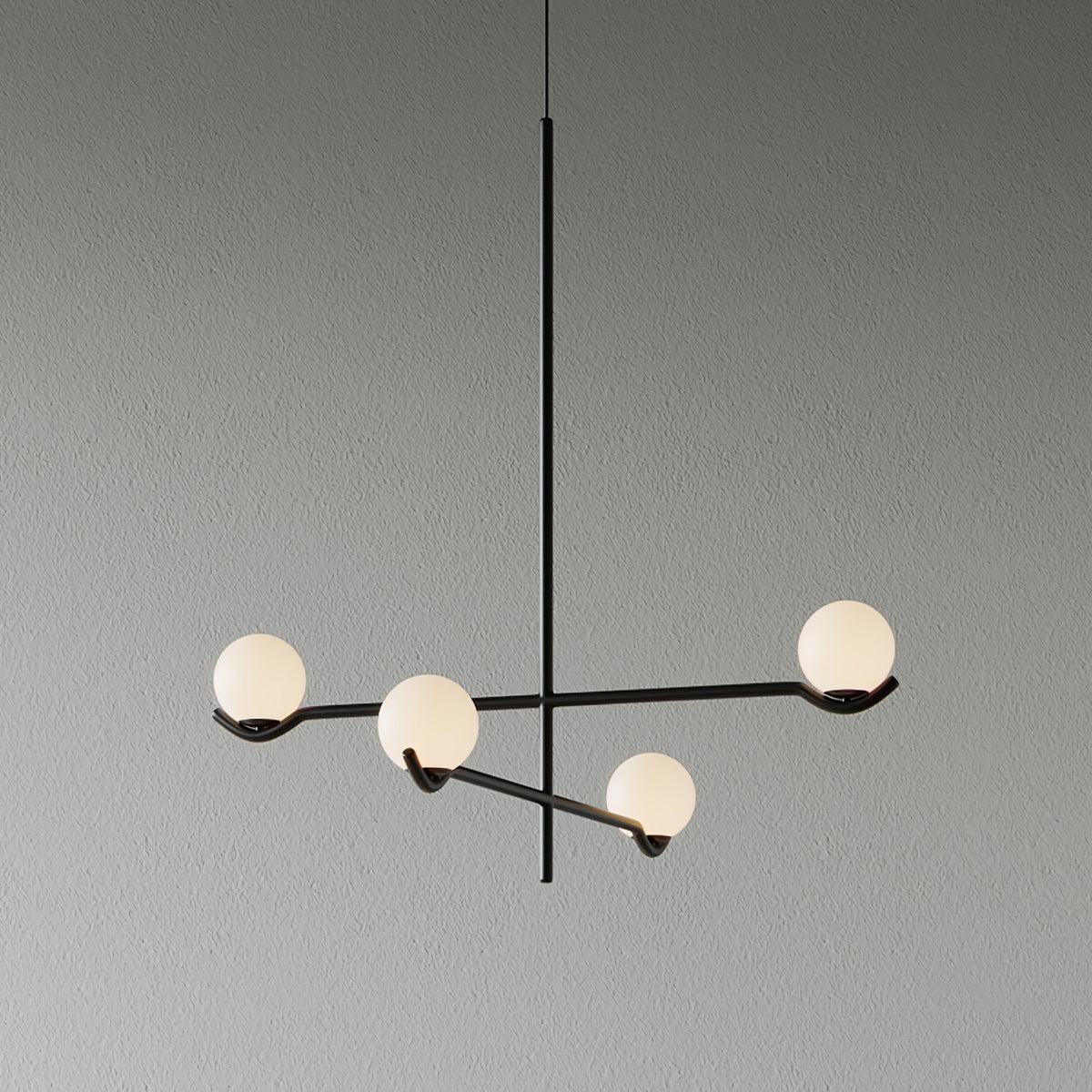 Bora Minimalistische Pendelleuchte aus Glas