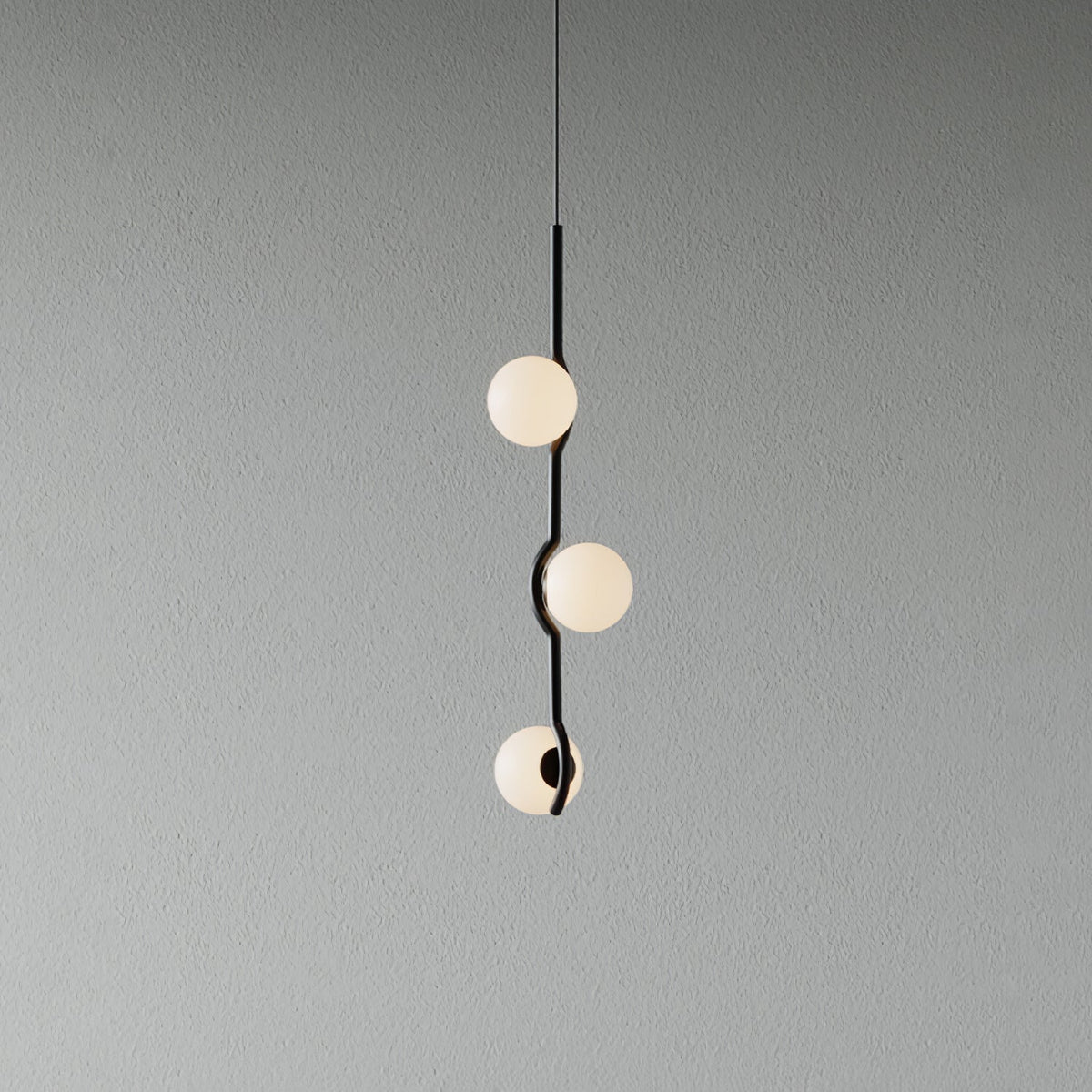 Bora Minimalistische Pendelleuchte aus Glas