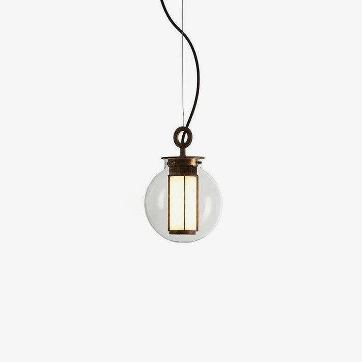 Uphaos zeitgenössische minimalistische Pendelleuchte aus Glas für das Familienleben