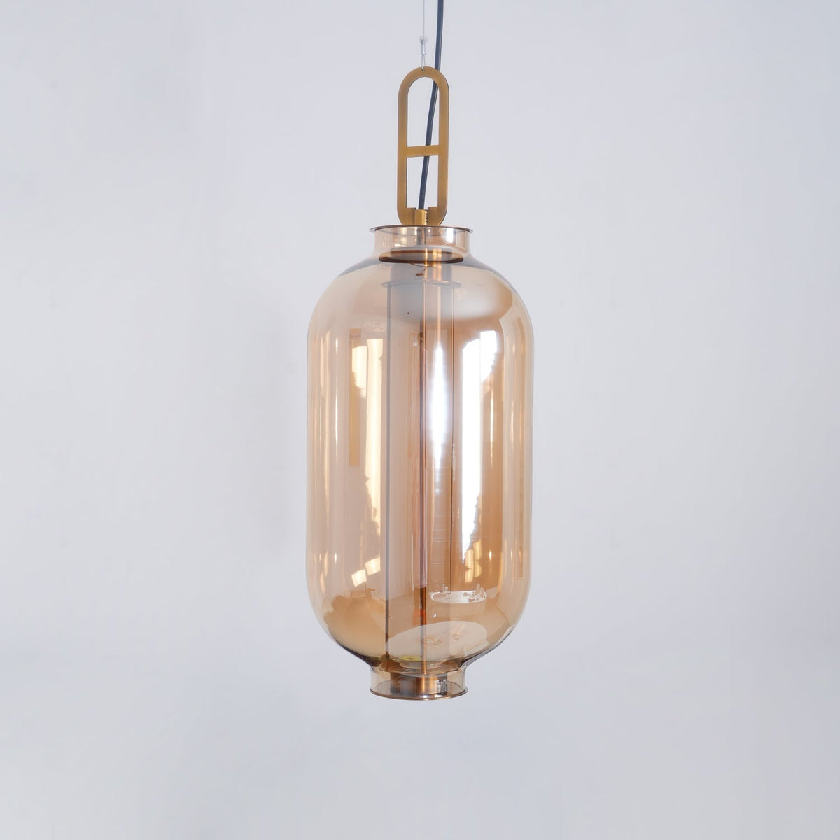 Uphaos zeitgenössische minimalistische Pendelleuchte aus Glas für das Familienleben