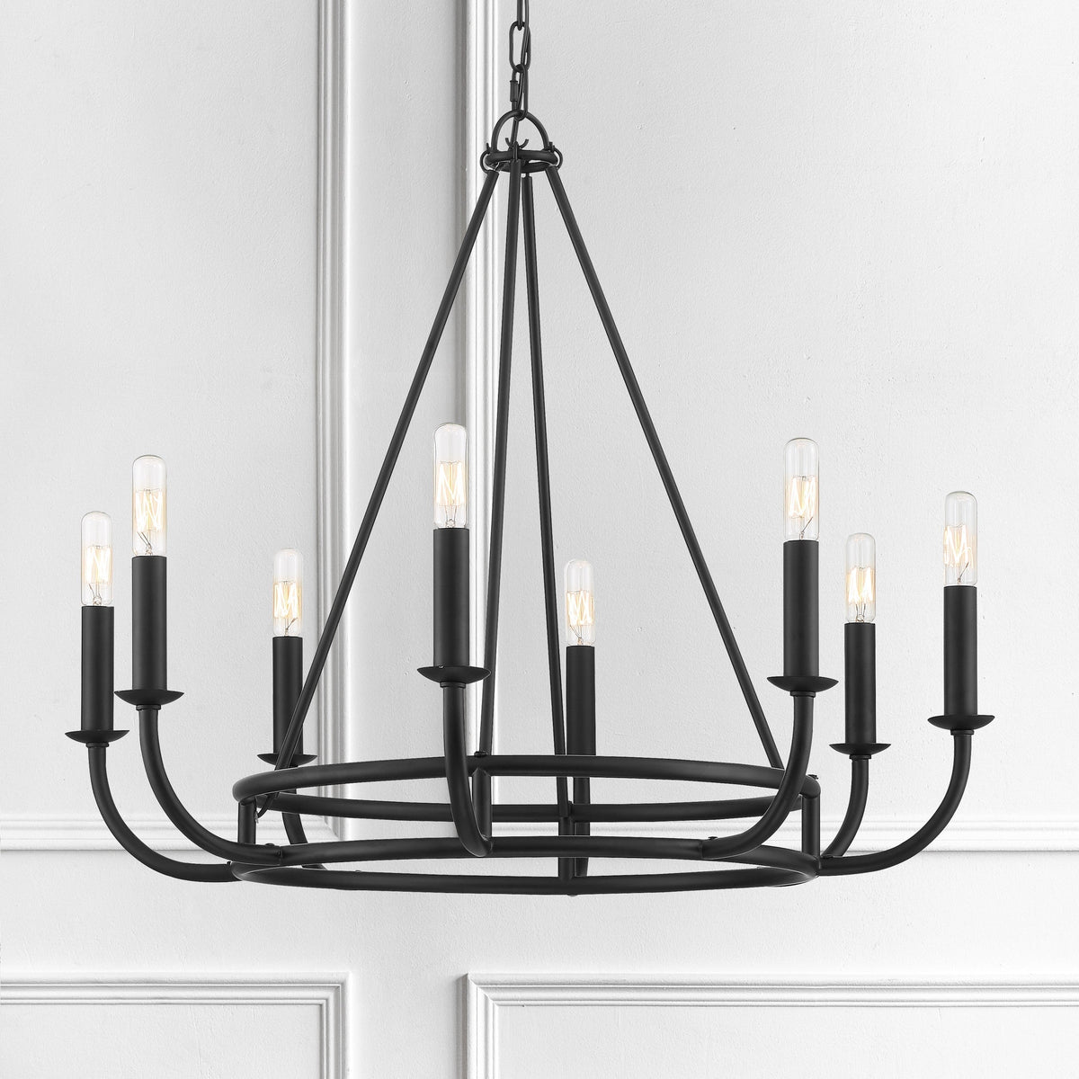 Xenuvyh Kronleuchter modern minimalistisch Vintage Industrial Metall