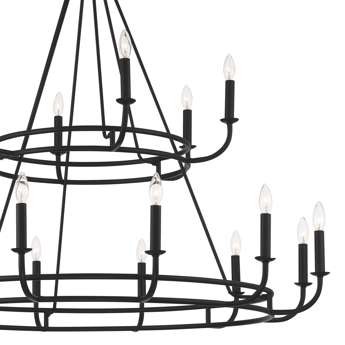 Xenuvyh Kronleuchter modern minimalistisch Vintage Industrial Metall