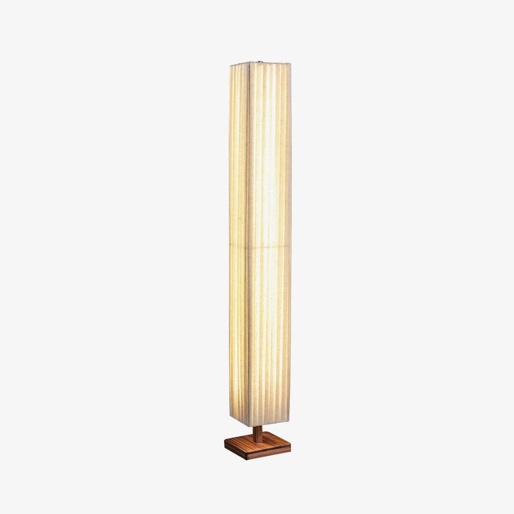 Vesolyre Japandi Stoff-Stehleuchte Beige