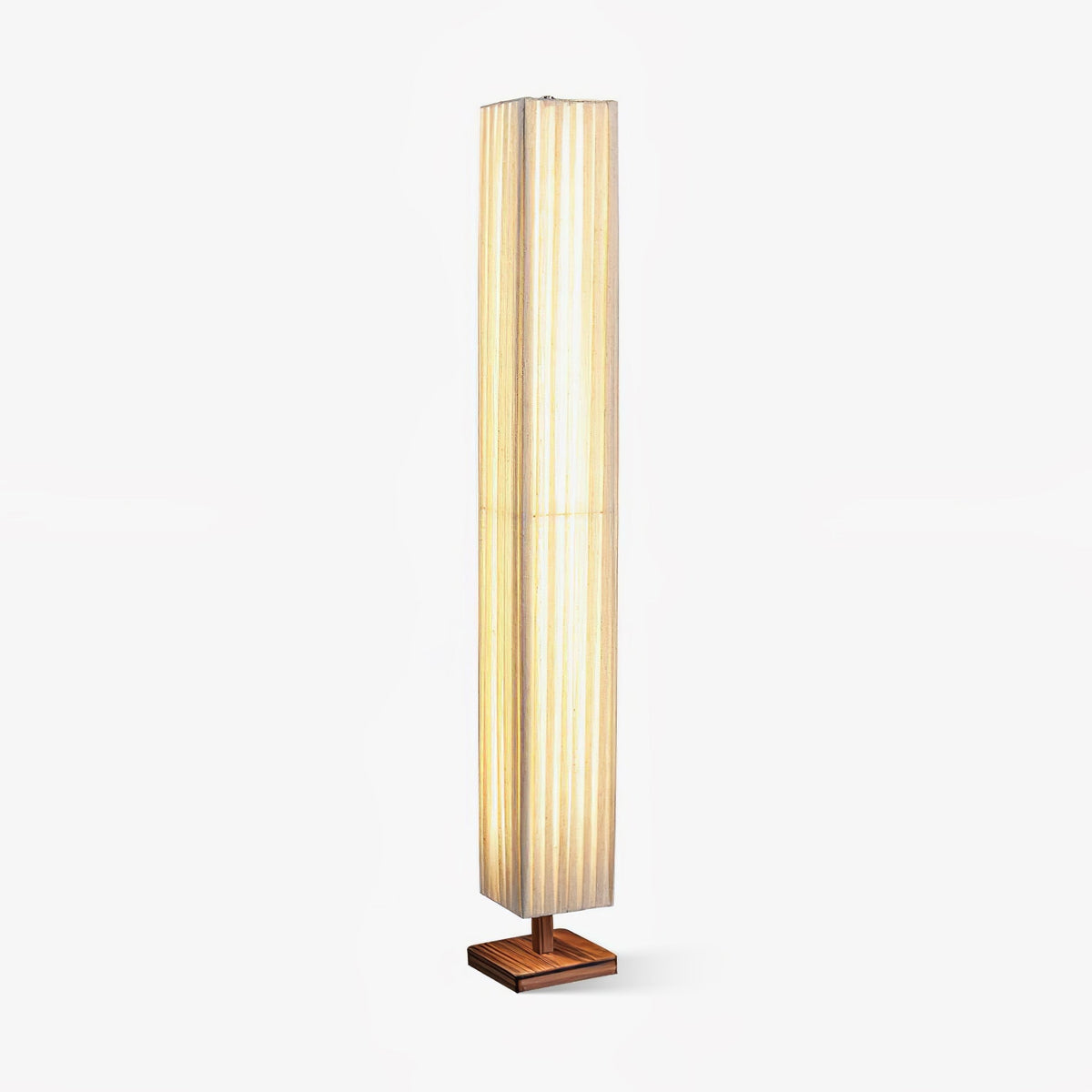 Vesolyre Japandi Stoff-Stehleuchte Beige