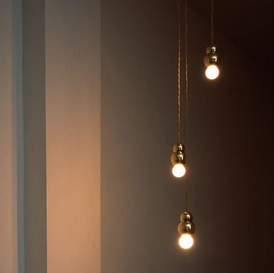 Bubbly moderne Pendelleuchte aus Glas