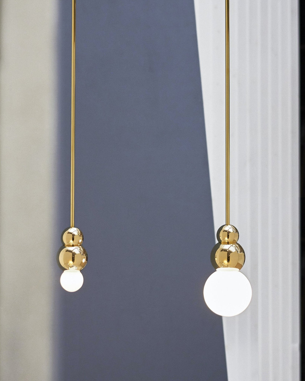 Bubbly moderne Pendelleuchte aus Glas