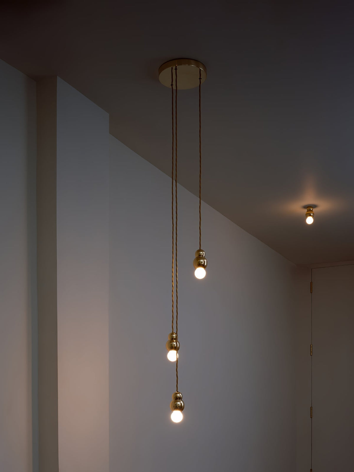 Bubbly moderne Pendelleuchte aus Glas