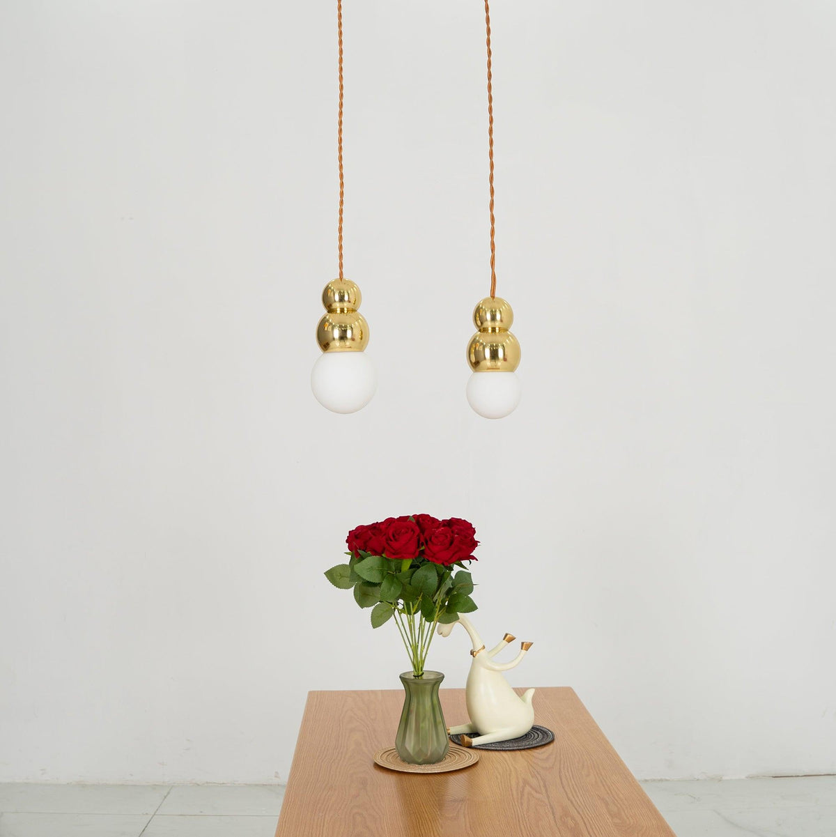 Bubbly moderne Pendelleuchte aus Glas