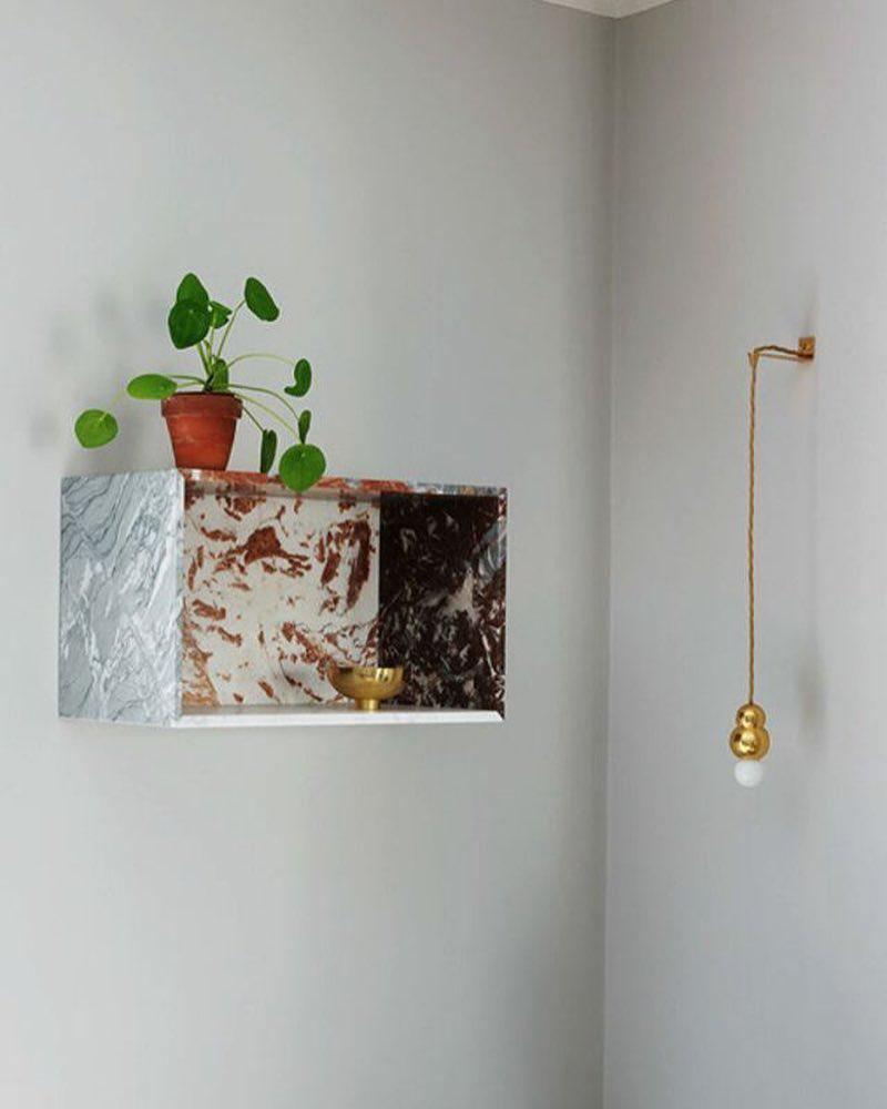 Cin Ball Series Glas Wandleuchte