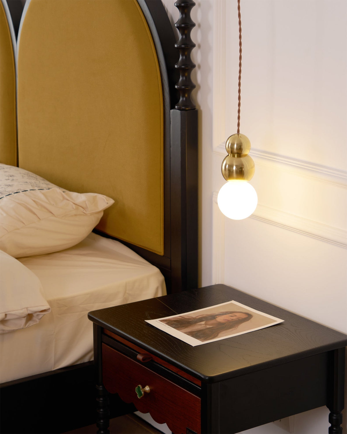 Bubbly moderne Pendelleuchte aus Glas