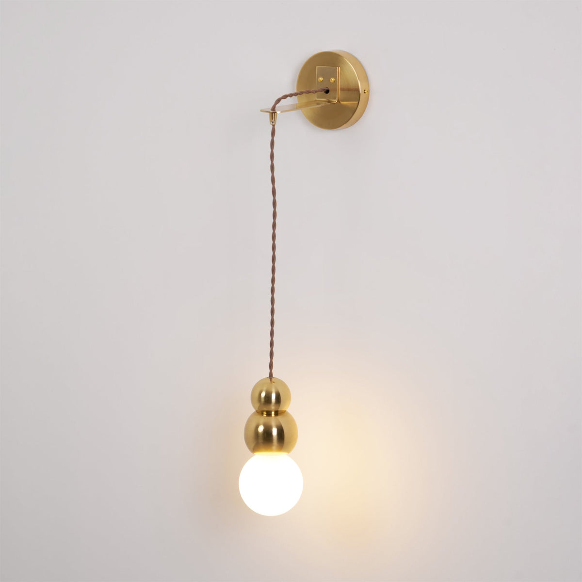 Cin Ball Series Glas Wandleuchte