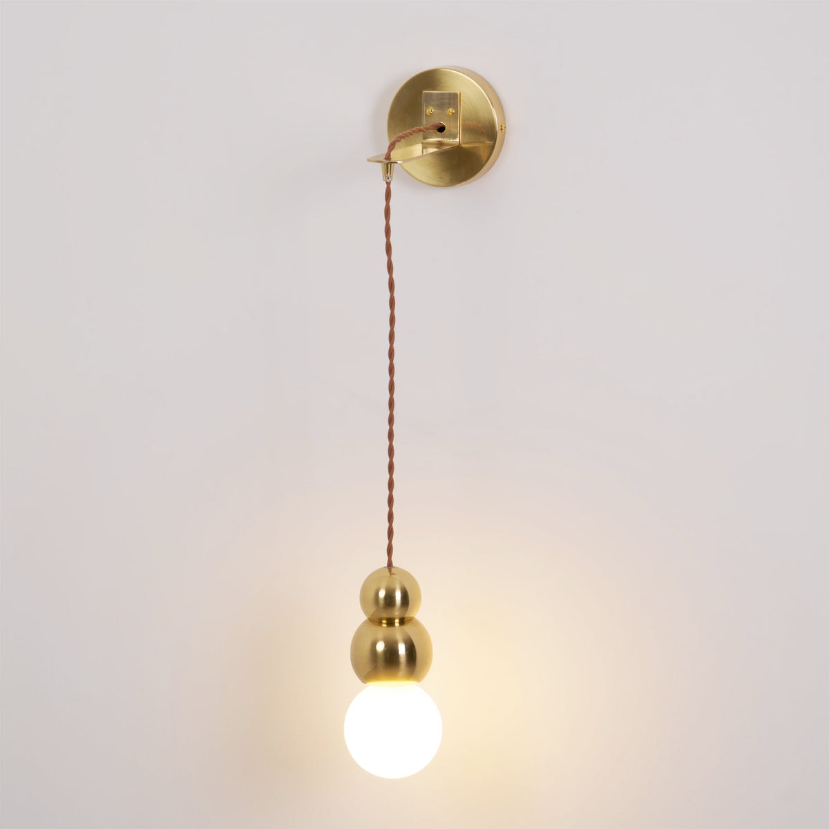 Cin Ball Series Glas Wandleuchte