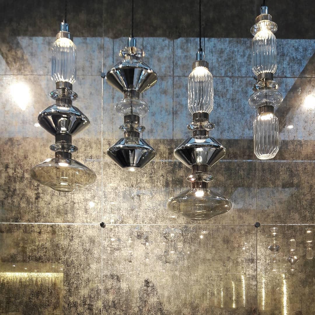 Veliora Pendelleuchte aus Glas luxuriös für Wohnzimmer | Cielum