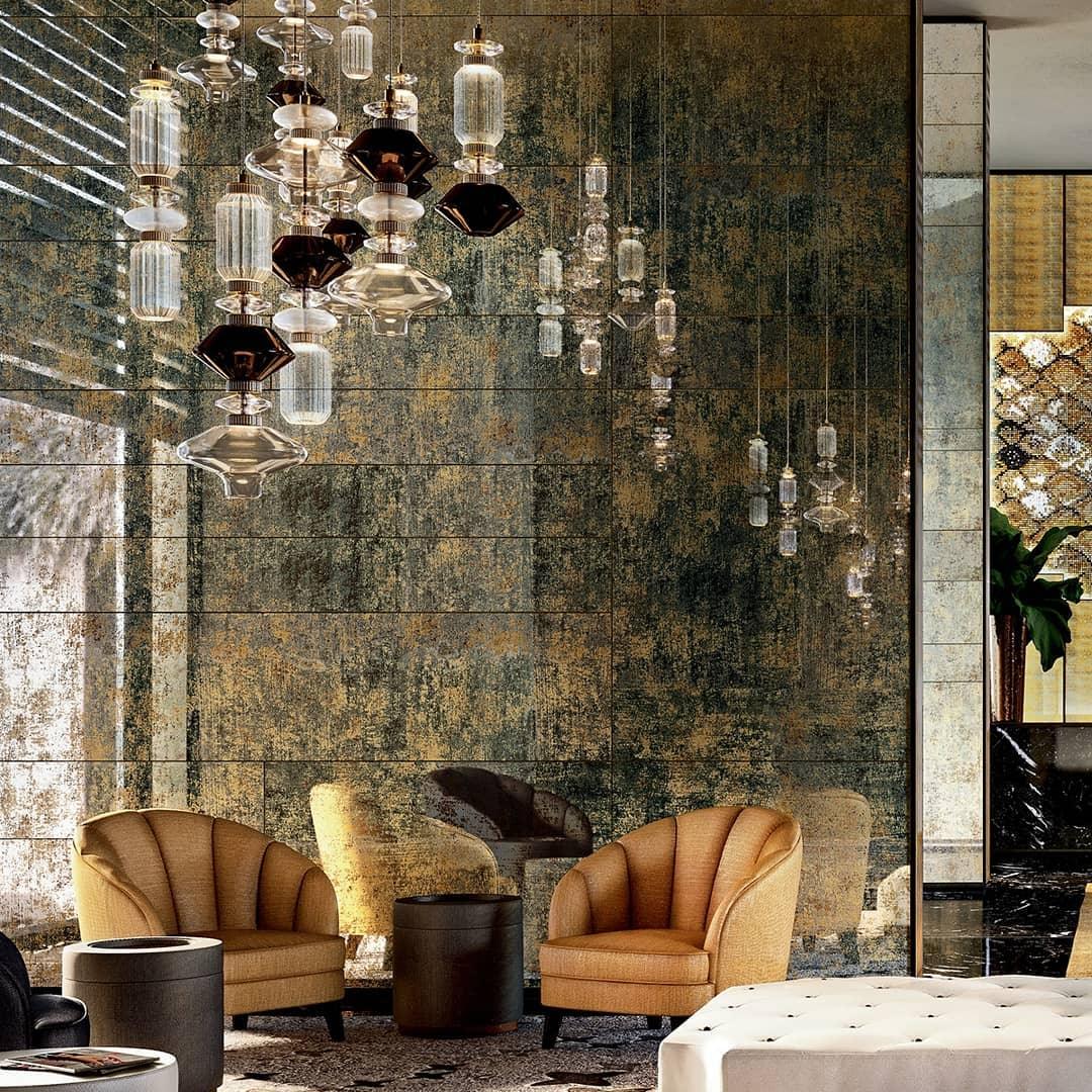 Veliora Pendelleuchte aus Glas luxuriös für Wohnzimmer | Cielum