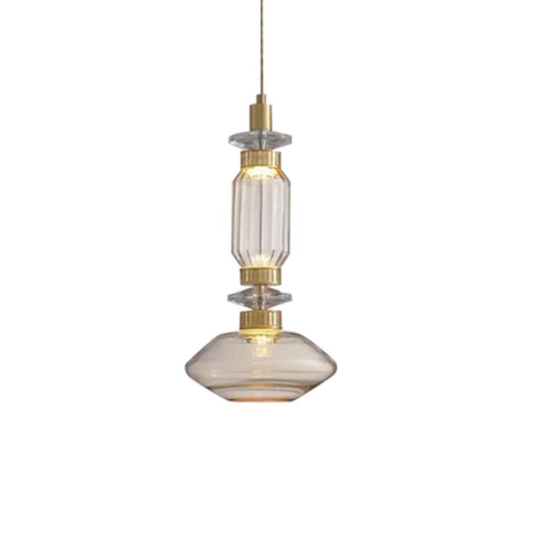 Veliora Pendelleuchte aus Glas luxuriös für Wohnzimmer | Cielum