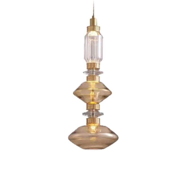 Veliora Pendelleuchte aus Glas luxuriös für Wohnzimmer | Cielum