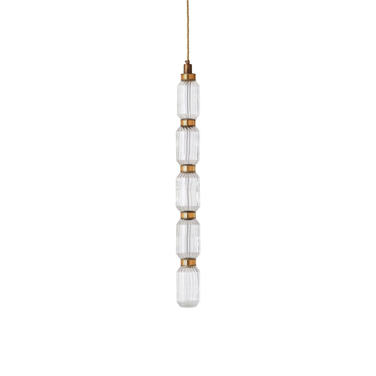 Veliora Pendelleuchte aus Glas luxuriös für Wohnzimmer | Cielum