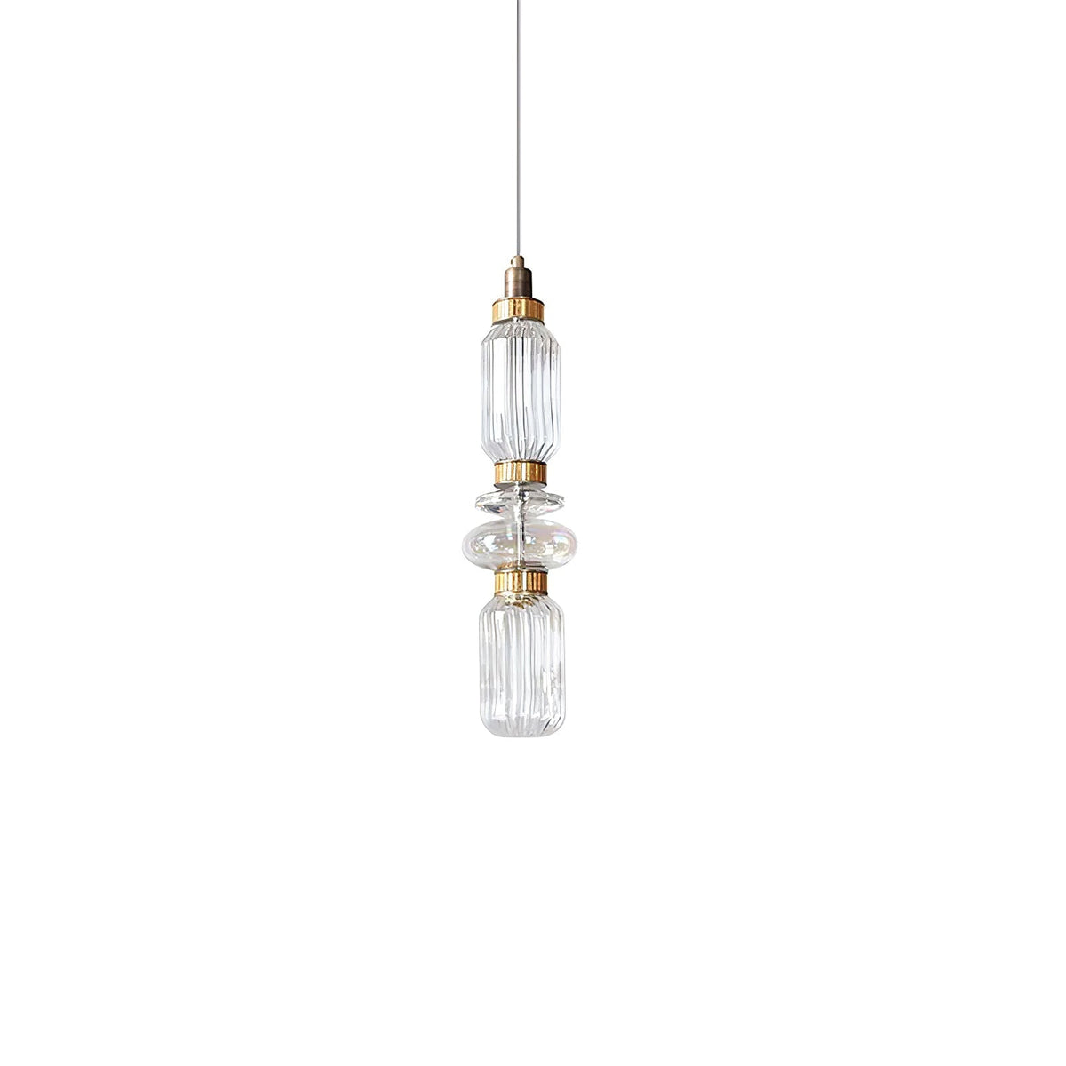 Veliora Pendelleuchte aus Glas luxuriös für Wohnzimmer | Cielum