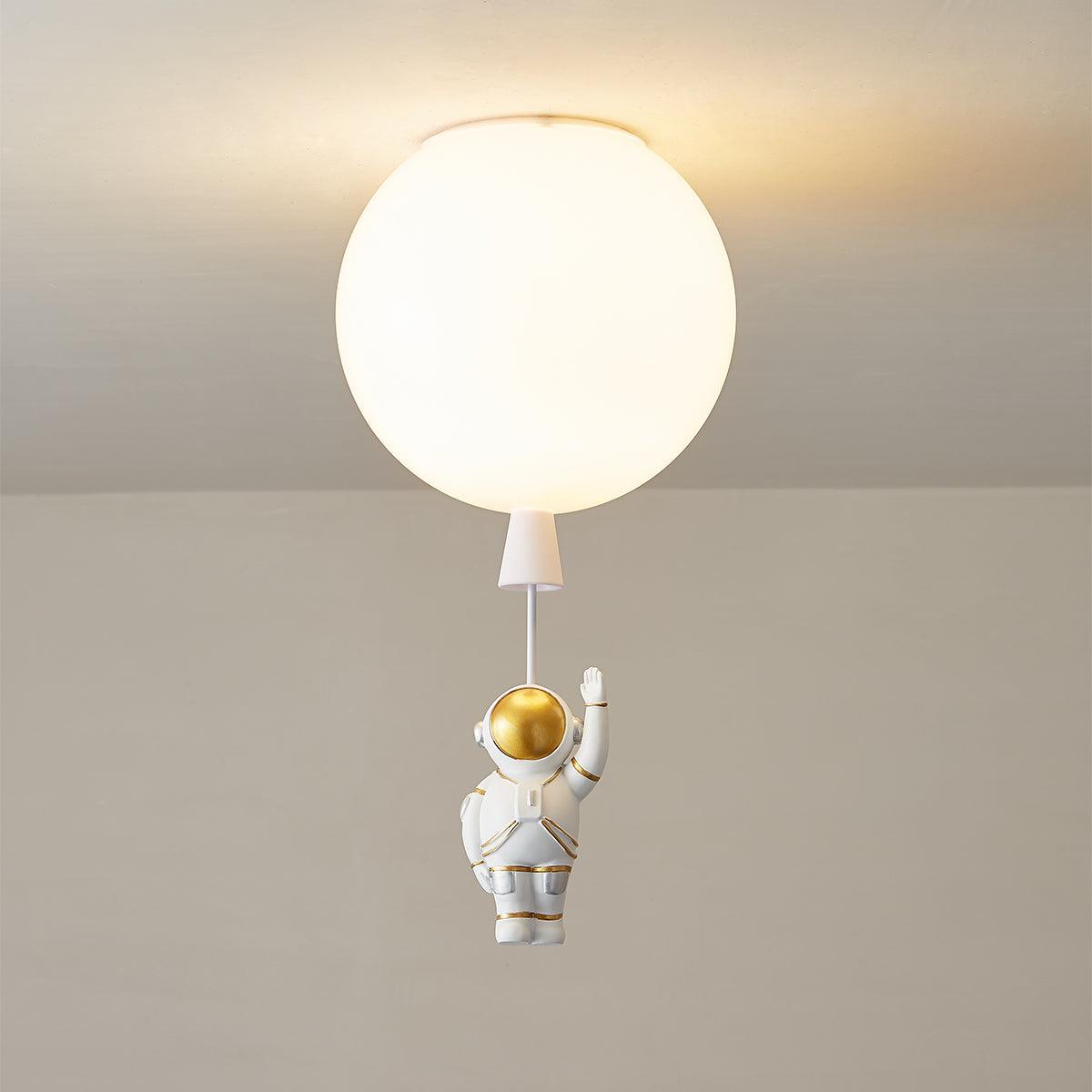Noraria Einzigartige Glänzende Balloon-Deckenleuchte