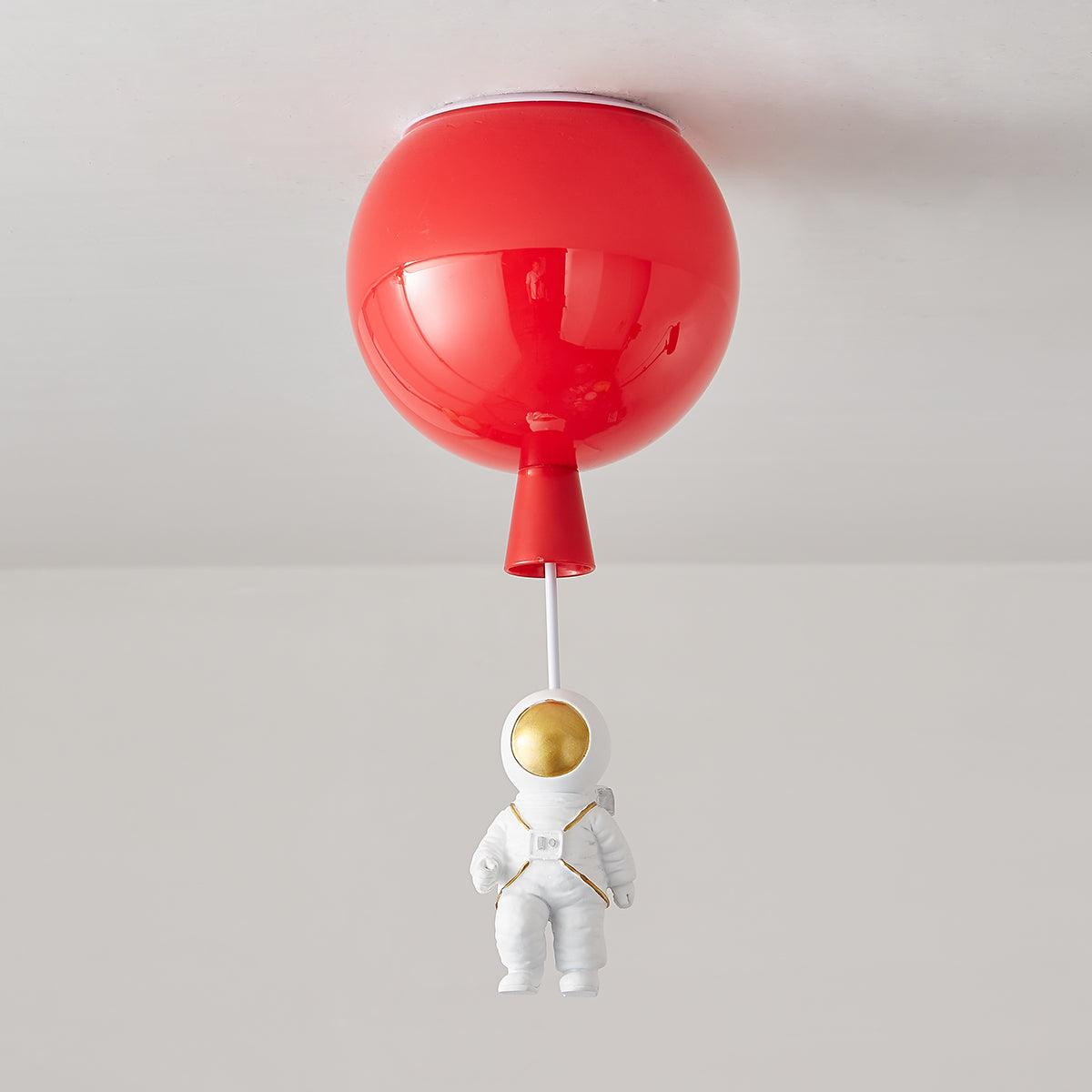 Noraria Einzigartige Glänzende Balloon-Deckenleuchte