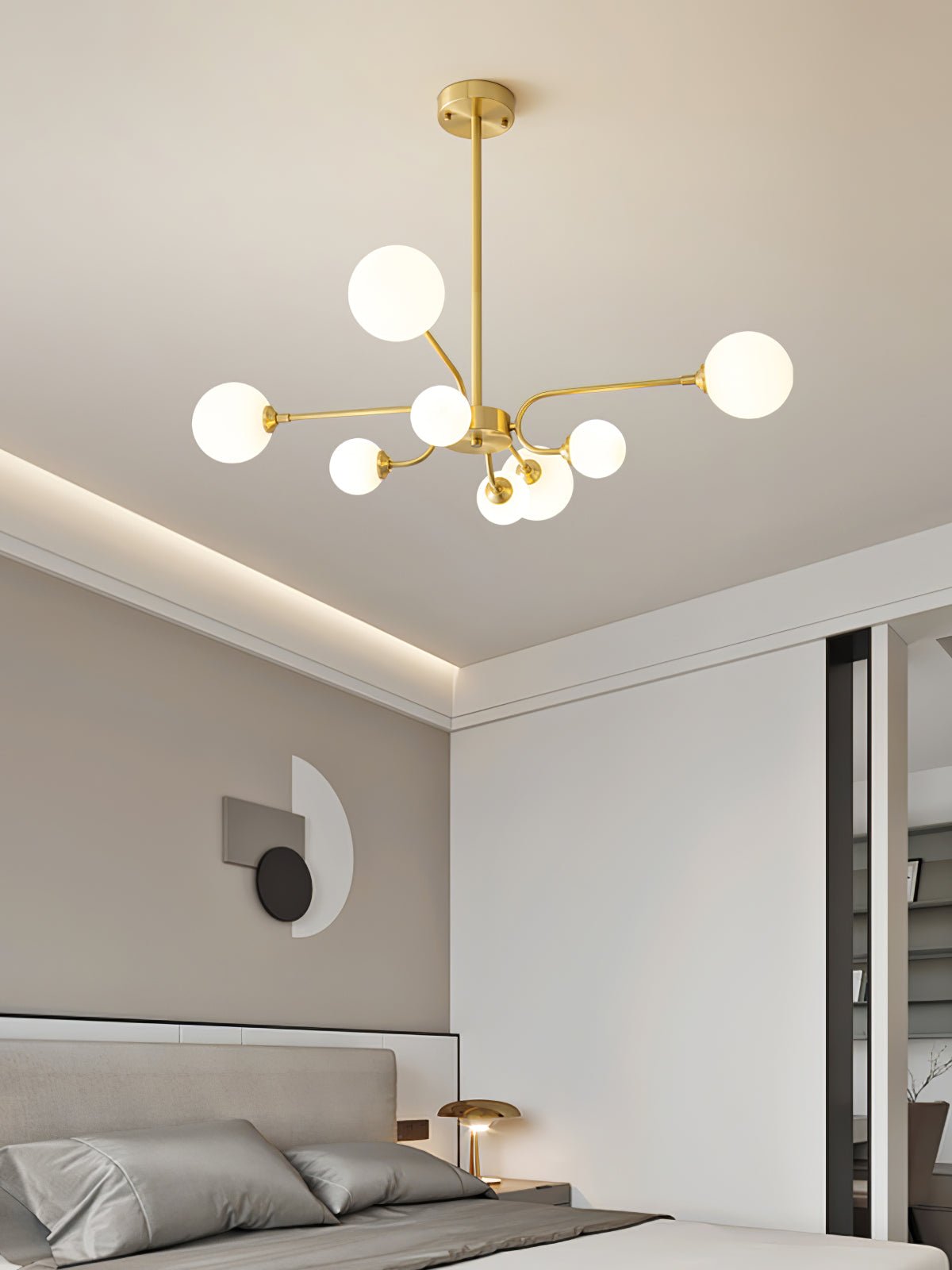 Wace Kronleuchter Kugelarm modern