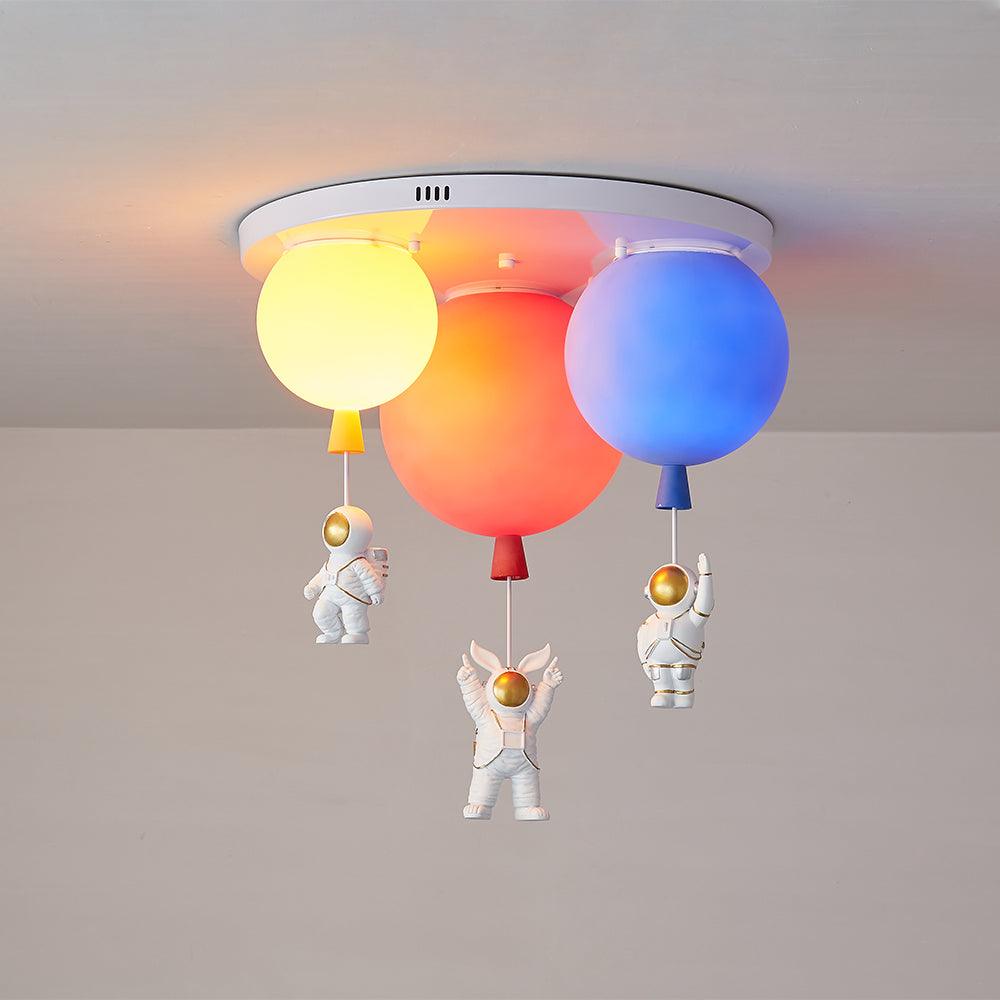 Gorvin Deckenleuchte Frosted Balloon Kombination