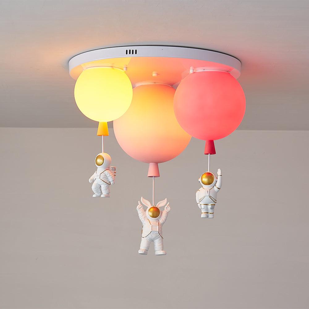 Gorvin Deckenleuchte Frosted Balloon Kombination