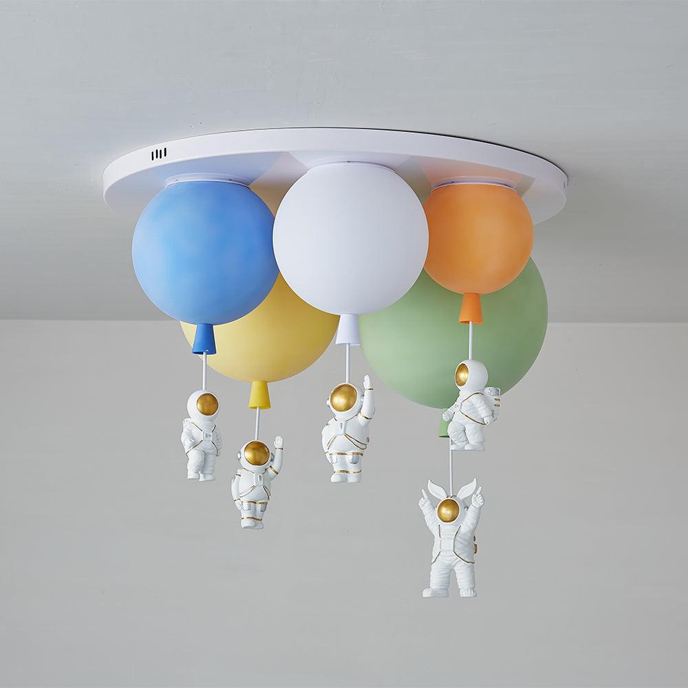 Gorvin Deckenleuchte Frosted Balloon Kombination