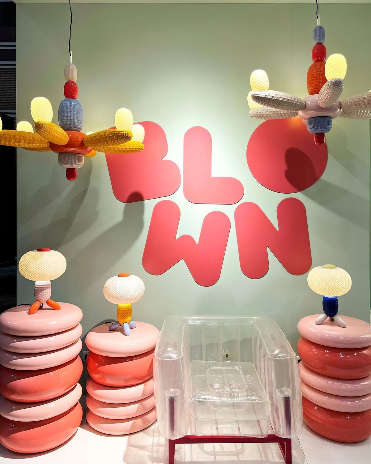 Balloons Premium skandinavisch Art Kronleuchter aus Glas