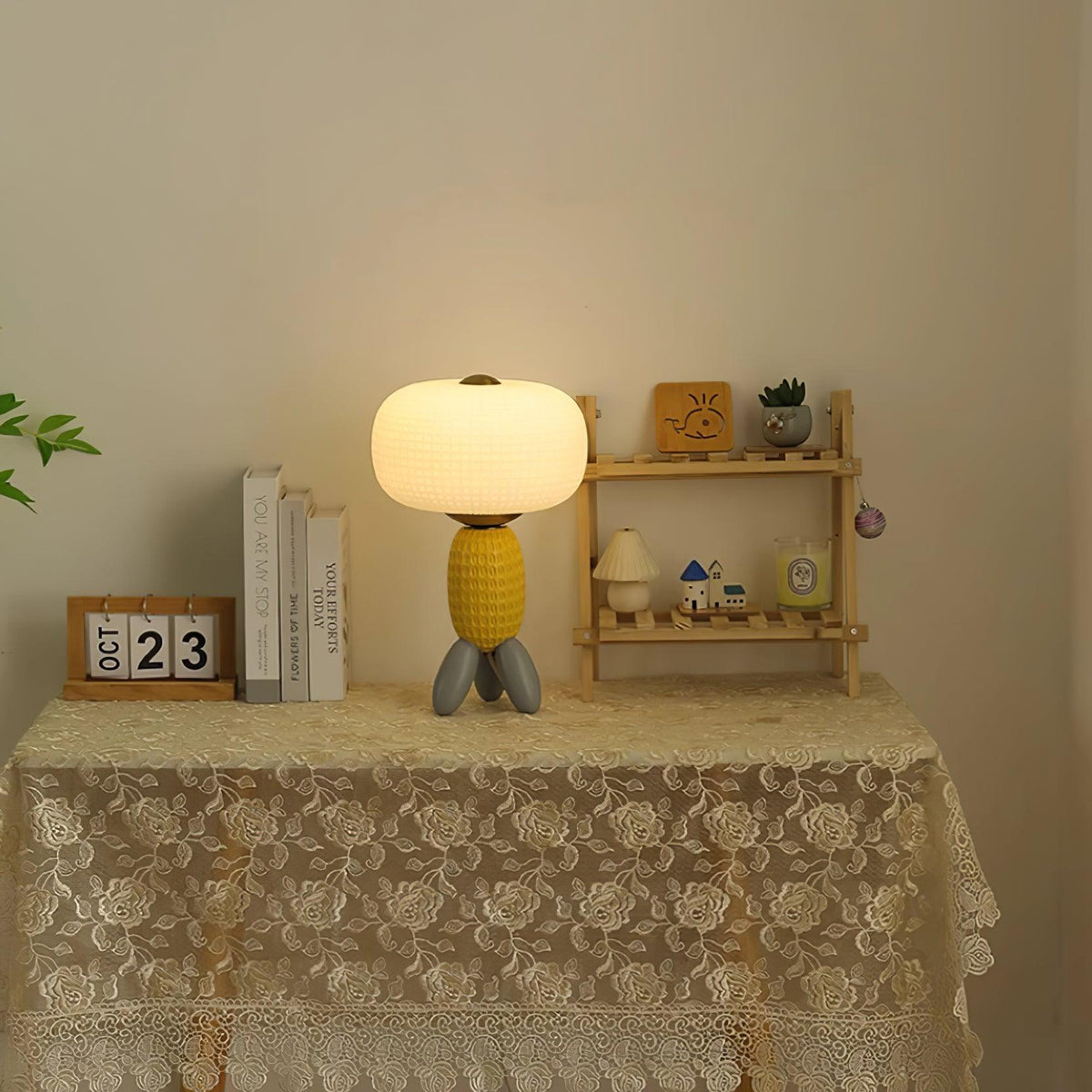 Eirarielle moderne Tischleuchte aus Glas