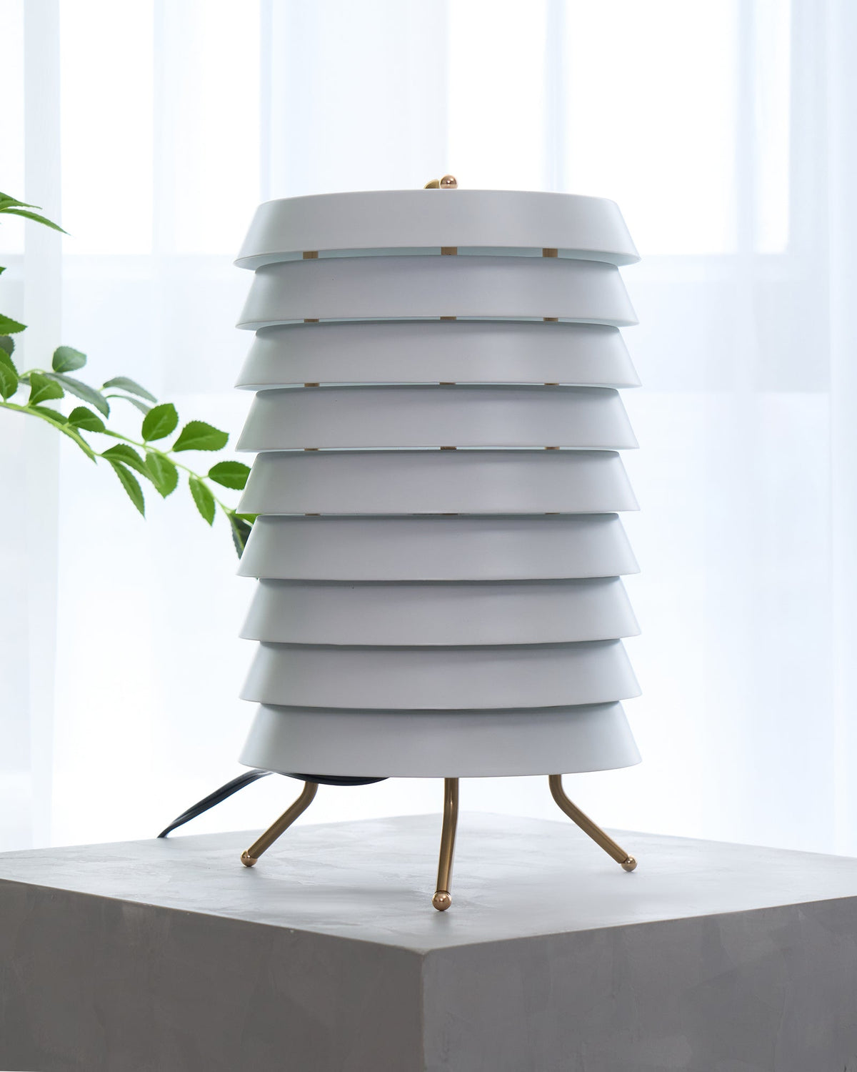 Orelelette Gitter-Design Skandinavische Tischleuchte