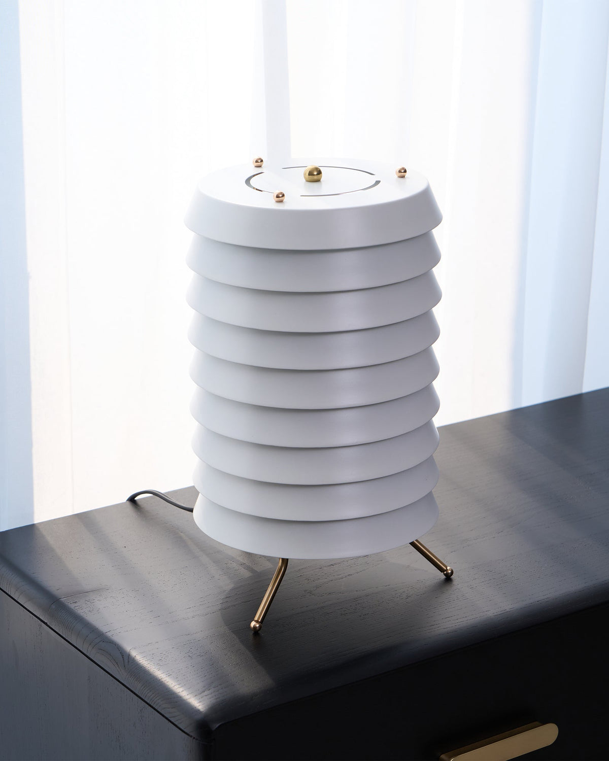 Orelelette Gitter-Design Skandinavische Tischleuchte